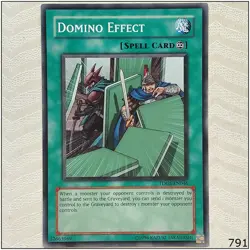 Domino Effect - TDGS-EN046 - Common Unlimited Yugioh - Image 1