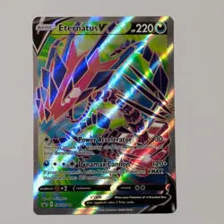 Eternatus V SWSH044 SWSH Sword & Shield Promo Full Art Holo HP 220 - Image 1