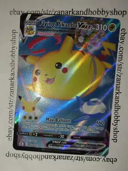 Pokemon Flying Pikachu VMAX 007/025 Celebrations NM - Image 2
