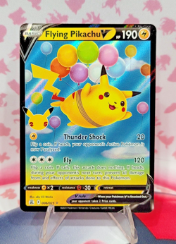 Flying Pikachu V 006/025 Celebrations Ultra Rare Pokemon TCG NM - Image 1