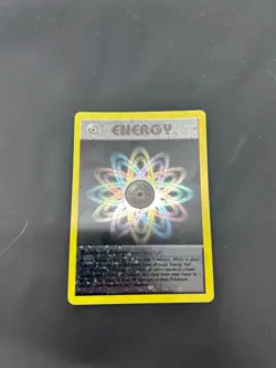 Pokemon TCG WoTC League Promo Rainbow Energy Holo Vintage - Image 1