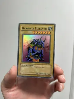 Yu-Gi-Oh! TCG Garnecia Elefantis Metal Raiders MRD-EN125 Unlimited Super Rare - Image 2