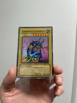 Yu-Gi-Oh! TCG Garnecia Elefantis Metal Raiders MRD-EN125 Unlimited Super Rare - Image 3
