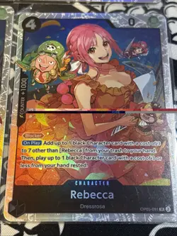 4x Rebecca - OP05-091 - One Piece Awakening Of The New Era - English NM - Image 5