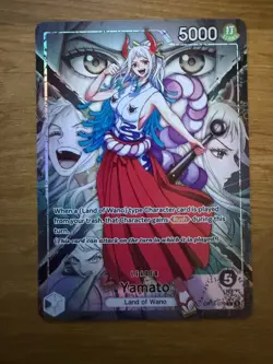 Bandai One Piece Card Game Yamato Leader OP16-079 Alt Art Leader - Image 1