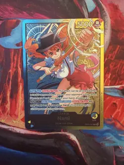 One Piece CG Nami OP11-041 Leader - Image 1