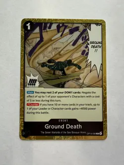 One Piece TCG Ground Death OP14‑096 – The Azure Sea’s Seven – NM - Image 1