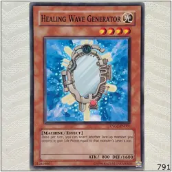 Healing Wave Generator - CSOC-EN001 - Common Unlimited Yugioh - Image 1