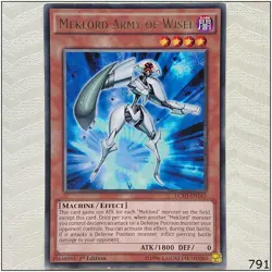 Meklord Army of Wisel - LC5D-EN163 - Rare 1st Edition Yugioh - Image 1