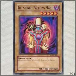 Illusionist Faceless Mage - MRD-E068 - Common Unlimited Yugioh - Image 1