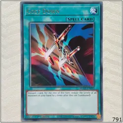 Cost Down - MAZE-EN055 - Rare 1st Edition Yugioh - Image 1