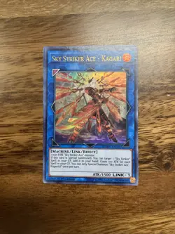 Sky Striker Ace - Kagari Ultra Rare Edition 1st Edition DUOV-EN060 Yugioh LP - Image 1