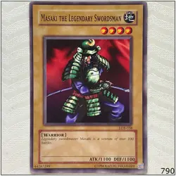 Masaki the Legendary Swordsman - LOB-038 - Common Unlimited Yugioh - Image 1