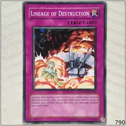 Lineage of Destruction - CSOC-EN069 - Common Unlimited Yugioh - Image 1