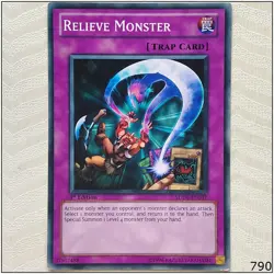 Relieve Monster - SDDL-EN032 - Common 1st Edition Yugioh - Image 1