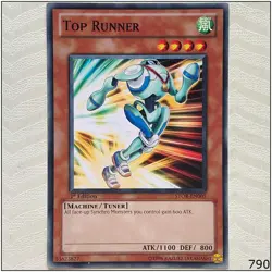 Top Runner - STOR-EN005 - Common 1st Edition Yugioh - Image 1