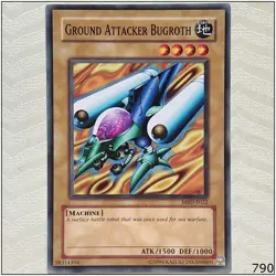 Ground Attacker Bugroth - MRD-E022 - Common Unlimited Yugioh - Image 1