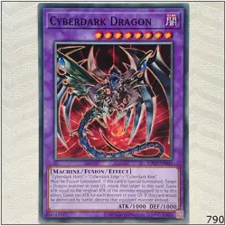Cyberdark Dragon - SDCS-EN045 - Common Unlimited Yugioh - Image 1