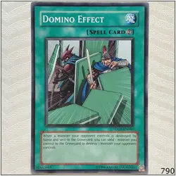 Domino Effect - TDGS-EN046 - Common Unlimited Yugioh - Image 1