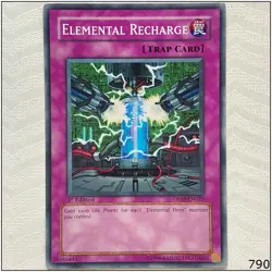 Elemental Recharge - DP05-EN022 - Common 1st Edition Yugioh - Image 1