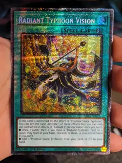 Yu-Gi-Oh! Radiant Typhoon Vision Starlight Rare Rarity Collection V - Image 1
