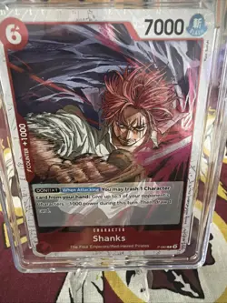 One Piece TCG Shanks P-083 Event Pack Promo CGC 10 - Image 3