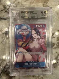 2024 ONE PIECE PROMOS SEALED BATTLE VOL.2-WINNER #066 BOA HANCOCK BGS 9.5 - Image 1