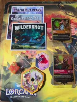 Disney Lorcana Wilds Unknown Pre Release Kit Opened All Promos + Inserts & More! - Image 2