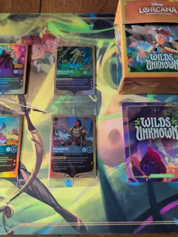 Disney Lorcana Wilds Unknown Pre Release Kit Opened All Promos + Inserts & More! - Image 4