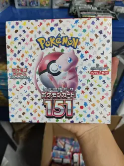 Pokemon Cards Booster Box [SV2A] Pokemon 151 Japanese FACTORY SEALED Shrink Gift - Image 1