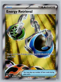 Energy Retrieval 108/086 Ultra Rare ME04: Chaos Rising Pokemon Card Near Mint - Image 1