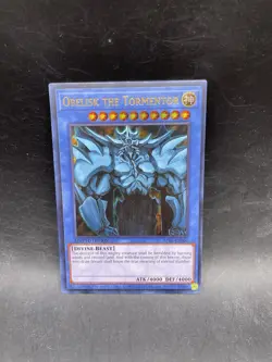 Yu-Gi-Oh! Obelisk the Tormentor Limited Edition LC01-EN001 - Collector Card - Image 1