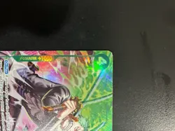 Bandai One Piece Card Game Roronoa Zoro OP13-037 R Foil Alt Art ENG - Image 2