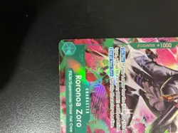 Bandai One Piece Card Game Roronoa Zoro OP13-037 R Foil Alt Art ENG - Image 5