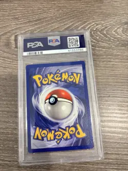 1999 Pokemon #52 Machop 1st Edition - Graded Card PSA 9 - Image 2