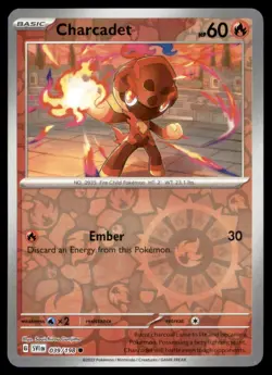 Pokemon Charcadet 039/198 Scarlet and Violet 2 Card Lot Reverse Holo - Image 1