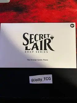 MTG Secret Lair Drop The Strange Sands: Plains - Non-Foil Edition Sealed - Image 1