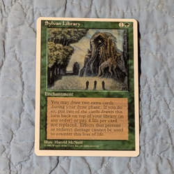 MTG Sylvan Library 4th edition - Image 1