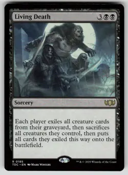 Living Death Normal R Commander: Tarkir: Dragonstorm 185 NM - Image 1