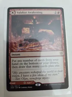 Mtg, Valakut Awakening Zendikar Rising Regular NM - Image 1