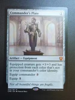 Commander's Plate Commander Legends Regular - Image 1