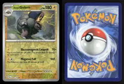 Alolan Golem 046/159 UC Journey Together Reverse Holo NM/M Pokemon - Image 3