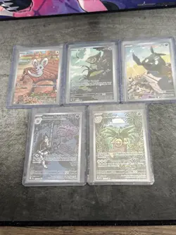 Pokemon Full Art Lot 6 Cards Total Near Mint Condition - Image 1
