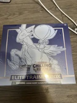 Pokemon Chilling Reign Elite Trainer Box - Ice Rider Calyrex - See Photos sealed - Image 1