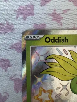 Pokemon TCG Oddish SV: Paldean Fates 092/091 Shiny Rare Holo Basic 60 HP EN - Image 2