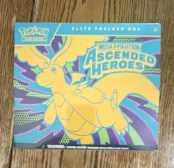 Pokemon TCG Mega Evolution Ascended Heroes Elite Trainer Box Kit Dragonite - Image 1