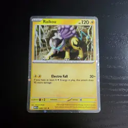 Raikou 048/132 Mega Evolution Cosmos Holo Promo Pokemon TCG - Image 1