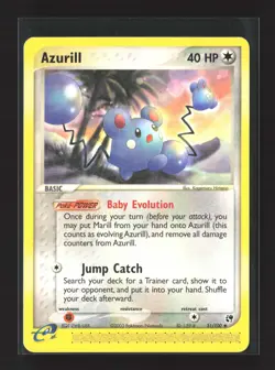 Pokemon Sandstorm #31/100 Uncommon,Reverse Holo Azurill - Image 1