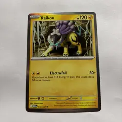 Raikou Cosmos Holo 048/132 Rare Mega Evolution Near Mint - Image 1