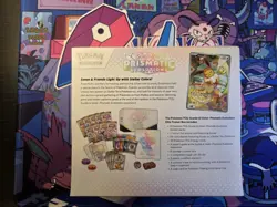 *SEALED* Pokemon Prismatic Evolutions ETB Elite Trainer Box Eevee Full Art Promo - Image 2